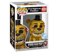 Funko Pop! Games: Five Nights at Freddy'S (FNAF) - Withered Freddy | Merchandising Oficial de Videojuegos - Figura de Vinilo Coleccionable para Decoración - Regalo Friki de Cumpleaños