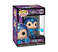 Funko Pop Games: Fusion - Megaman - Mega Man - 1/6 de Probabilidades de Obtener la RARA Variante Chase Fusion - Figura de Vinilo Coleccionable - Idea de Regalo - Mercancia Oficial