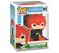 Funko Pop! Games: Genshin Impact - Diluc Ragnvindr - Pop! Asia - Figura de Vinilo Coleccionable - Idea de Regalo- Mercancia Oficial - Juguetes para Niños y Adultos - Games Fans