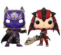 Funko Pop! Games: - Marvel Pack Pop Vs Capcom: Infinite - 2 Figuras Black Panther Vs Monster Hunter