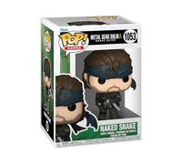 Funko Pop! Games: Metal Gear - Naked Snake | Merchandising Oficial de Videojuegos - Figura de Vinilo Coleccionable para Decoración - Regalo Friki de Cumpleaños