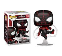 ¡Figura pop! Spider-Man Miles Morales Millas Traje Avanzado Marvel - FUNKO