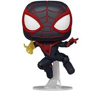 Funko Pop! Games: Miles Morales Classic - Spider-Man - 1/6 de Probabilidades de Obtener la RARA Variante Chase - Miles Morales Game - Figura de Vinilo Coleccionable - Idea de Regalo