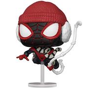 Funko Pop! Games: Miles Morales - Winter Suit - Spider-man - Miles Morales Game - Figura de Vinilo Coleccionable - Idea de Regalo- Mercancia Oficial - Juguetes para Niños y Adultos - Video Games Fans