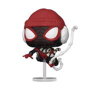 Funko Pop! Games: Miles Morales - Winter Suit - Spider-man - Miles Morales Game - Figura de Vinilo Coleccionable - Idea de Regalo- Mercancia Oficial - Juguetes para Niños y Adultos - Video Games Fans