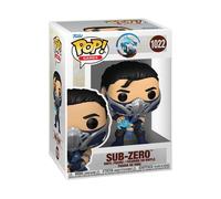 Funko Pop Games: MK1 - Sub-Zero - Sub Zero - Mortal Kombat Game Franchise - Fig