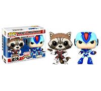 Funko Pop! Games: - Pack: Pop! Marvel Vs. Capcom Infinite 2 - Rocket Vs. Mega Man X