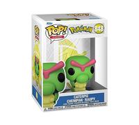 Funko Pop! Games: Pokemon - Caterpie - Figura de Vinilo Coleccionable - Idea de Regalo- Mercancia Oficial - Juguetes para Niños y Adultos - Video Games Fans - Muñeco para Coleccionistas y Exposición