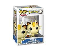 Funko Pop! Games: Pokemon - Meowth | Merchandising Oficial de Videojuegos - Figura de Vinilo Coleccionable para Decoración - Regalo Friki de Cumpleaños