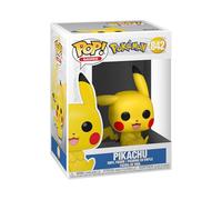 Funko Pop! Games: Pokemon, Pikachu, (Sitting), Figura de Vinilo Coleccionable, Idea de Regalo, Mercancia Oficial, Juguetes para Niños y Adultos, Anime Fans