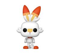 Funko POP! Games: Pokemon - Scorbunny - Figuras Miniaturas Coleccionables Para Exhibición - Idea De Regalo - Mercancía Oficial - Juguetes Para Niños Y Adultos - Fans De Video Games