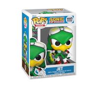 Funko Pop! Games: Sonic - Jet The Hawk with Board - Sonic The Hedgehog - Figura de Vinilo Coleccionable - Idea de Regalo - Mercancia Oficial - Juguetes para Niños y Adultos - Video Games Fans