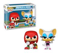 Funko Pop! Games: Sonic - Knuckles and Rouge - Figura de juguete de vinilo coleccionable (Exc), 77477