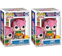 Funko Pop! Games: Sonic The Hedgehog - Amy Rose - 1/6 de Probabilidades de Obtener la RARA Variante Chase - Figura de Vinilo Coleccionable - Idea de Regalo - Mercancia Oficial - Video Games Fans