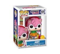 Funko Pop! Games: Sonic The Hedgehog - Amy Rose - 1/6 de Probabilidades de Obtener la RARA Variante Chase - Figura de Vinilo Coleccionable - Idea de Regalo - Mercancia Oficial - Video Games Fans