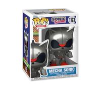 Funko Pop! Games: Sonic The Hedgehog - Mecha Sonic - Figura de Vinilo Coleccionable - Idea de Regalo - Mercancia Oficial - Juguetes para Niños y Adultos - Video Games Fans