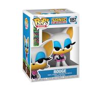 Funko Pop! Games: Sonic The Hedgehog - Rouge The Bat | Merchandising Oficial de Videojuegos - Figura de Vinilo Coleccionable para Decoración - Regalo Friki de Cumpleaños