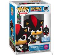 Funko Pop! Games: Sonic The Hedgehog - Shadow with Dark Chao (Flocked) (Special Edition) #1151 Vinyl Figure