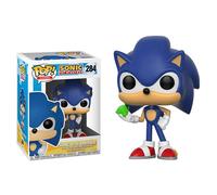 Funko POP Games Sonic the Hedgehog Sonic With Emerald - Sonic the Hedgehog - Co