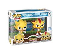 Funko POP! Games Sonic The Hedgehog Super Sonic y Super Shadow Exclusive Flocado 2 figuras de vinilo