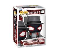 Funko Pop! Games: Spider-Man 2 - City Sounds Miles | Merchandising Oficial de Videojuegos - Figura de Vinilo Coleccionable para Decoración - Regalo Friki de Cumpleaños