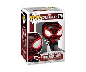 Funko Pop! Games: Spider-Man 2 - Miles Morales - Video Game | Merchandising Oficial de Videojuegos - Figura de Vinilo Coleccionable para Decoración - Regalo Friki de Cumpleaños