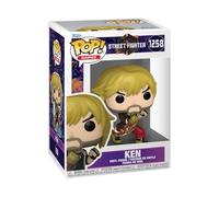 Funko Pop! Games: Street Fighter 6 - Ken | Merchandising Oficial - Figura de Vinilo Coleccionable para Decoración - Regalo Friki de Cumpleaños