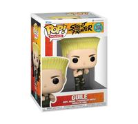 Funko Pop! Games: Street Fighter - Guile | Merchandising Oficial - Figura de Vinilo Coleccionable para Decoración - Regalo Friki de Cumpleaños