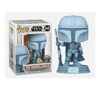 Funko pop star wars the mandalorian holográfico holográfico # 345