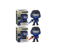 Funko Pop Halo Infinite - Spartan Mark V con Espada Azul y Opción Chase