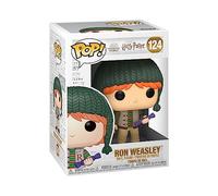 Funko Pop! Harry Potter: Holiday - Hermione Granger - Ron Weasley 1 - Figura de Vinilo Coleccionable - Idea de Regalo- Mercancia Oficial - Juguetes para Niños y Adultos - Movies Fans