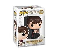 Funko Pop! Harry Potter - Neville with Monster Book | Merchandising Oficial - Figura de Vinilo Coleccionable para Decoración - Regalo Friki de Cumpleaños