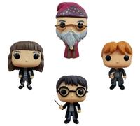 Funko Pop! Harry Potter: Harry Potter - Albus Dumbledore - W1 4PK- Figura de Vinilo Coleccionable - Idea de Regalo - Mercancia Oficial - Juguetes para Niños y Adultos - Movies Fans