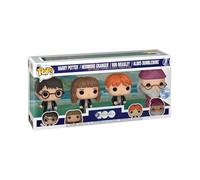Funko Pop! Figura de vinilo coleccionable – Harry Potter – Albus Dumbledore W1 4PK – Oficial