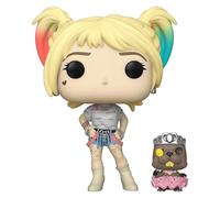 Figura Funko Pop! Películas Bird of Prey Harley Quinn con castor Modelo 308 44378