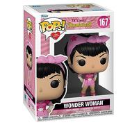 Funko - Figura de vinilo POP! Bombshell Wonder Woman - DC Comics - Concienciación cáncer de mamá