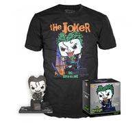Funko pop dc comics dc jim lee joker + camiseta ut - 56648