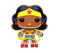 Funko Pop Heroes DC Comics Navidad - Wonder Woman De Pan De Jengibre #446