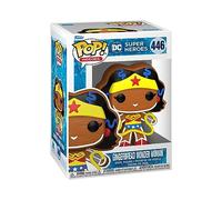 Funko Pop! Heroes: DC Holiday - Wonder Woman - WW - Galleta de Jengibre - DC Comics - Figura de Vinilo Coleccionable - Idea de Regalo- Mercancia Oficial - Juguetes para Niños y Adultos