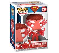 Funko Pop! Heroes: DC - Superman - (Red) - DC Comics - Exclusiva Amazon - Figura de Vinilo Coleccionable - Idea de Regalo- Mercancia Oficial - Juguetes para Niños y Adultos - Comic Books Fans