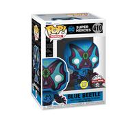 Funko Pop! Heroes: Dia de los DC - Blue Beetle - Brilla en la Oscuridad - DC Comics - Figura de Vinilo Coleccionable - Idea de Regalo- Mercancia Oficial - Juguetes para Niños y Adultos