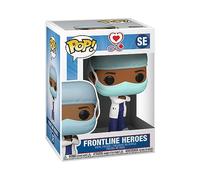 Funko POP! Heroes: Front Line Worker-Female #2 Collectible Toy - Figuras Miniaturas Coleccionables Para Exhibición - Idea De Regalo - Mercancía Oficial - Juguetes Para Niños Y Adultos