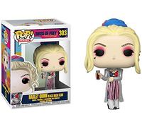 Dc Aves de Presa Harley Quinn Negro Máscara Club 3.75 Vinyl Figura Pop Funko 303