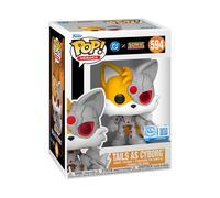 Funko Pop! Figura de vinilo coleccionable Tails as Cyborg (Sonic + DC Comics) Mercancía oficial
