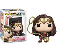 Funko Pop! Heroes: WW 1984- Wonder Woman with Lasso - Metálico - Wonder Woman 1984 - Figura de Vinilo Coleccionable - Idea de Regalo- Mercancia Oficial - Juguetes para Niños y Adultos - Movies Fans