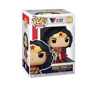 Funko Pop! Heroes: WW 80th-Wonder Woman - (Classic with Cape) - DC Comics - Figura de Vinilo Coleccionable - Idea de Regalo- Mercancia Oficial - Juguetes para Niños y Adultos - Comic Books Fans