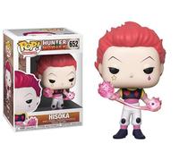 Funko Pop Hunter x Hunter + Protector: Pop! Figura de vinilo de animación (juego de regalo incluido con caja protectora de la marca ToyBop) (Hisoka)