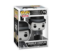Funko - Pop! Icons Figura de vinilo Charlie Chaplin - Oficial, idea de regalo