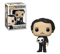Funko Pop! Icons: Edgar Allan PoE Allen PoE with Skull - Figura de Vinilo Coleccionable - Idea de Regalo- Mercancia Oficial - Juguetes para Niños y Adultos - Muñeco para Coleccionistas y Exposición