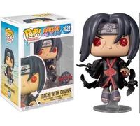 Naruto Shippuden Pop Animation Figure Vinile Itachi con Corvi 9 Cm Funko